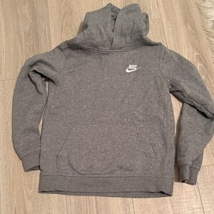 Nike Heather Gray Pullover Hoodie